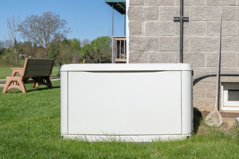 Home Backup Generator in Use